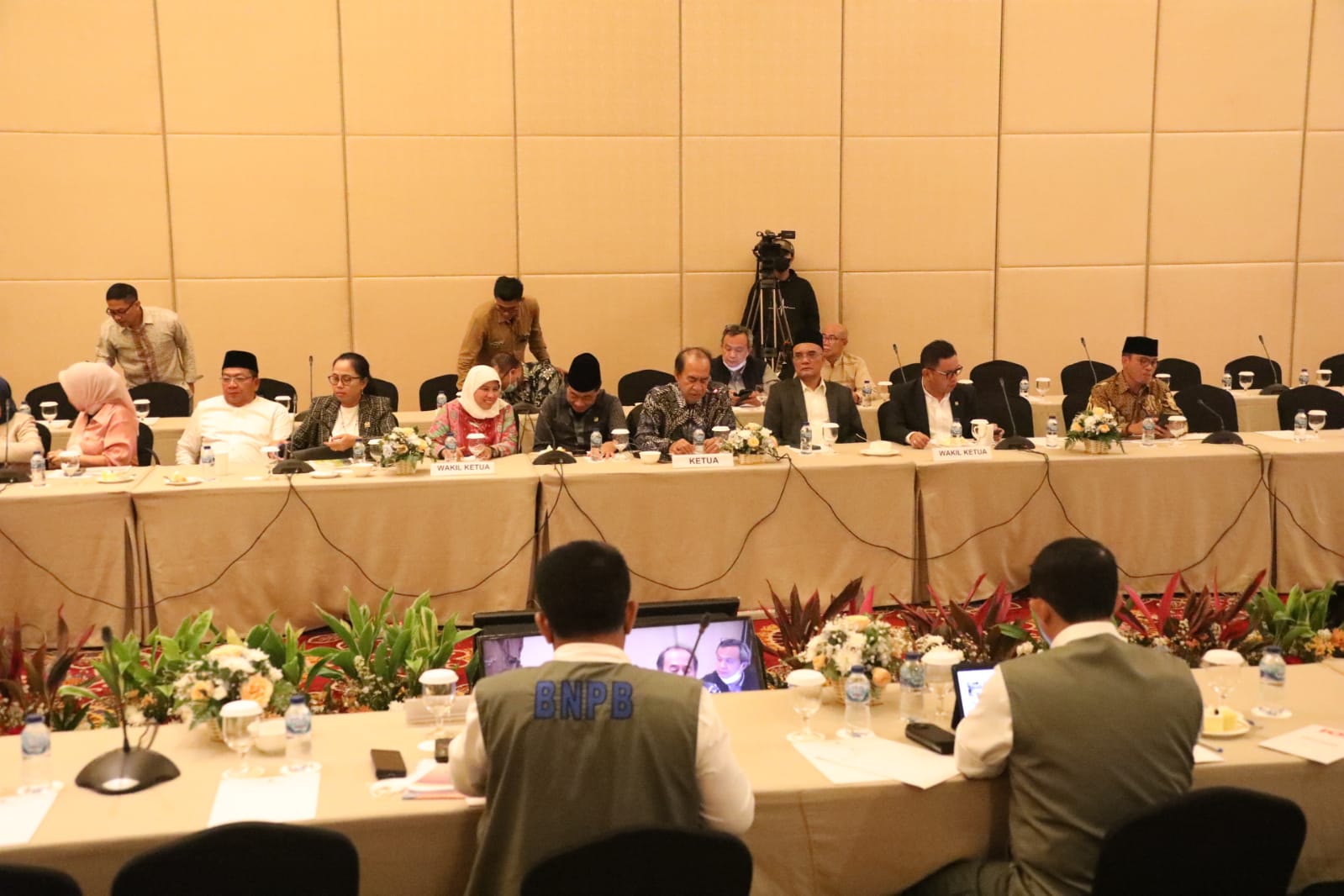 Focus Group Discussion Penguatan Kesiapsiagaan dan Penanggulangan Bencana, dengan Komisi VIII DPR RI di Jakarta pada Rabu (15/2).